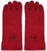 COW SPLIT LEATHER WELDING GLOVES SAFETY HAND PROTECTION INDUSTRIAL WORKING RED WGT207