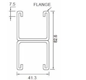 air condition units channel support set rail strut roll forming machine