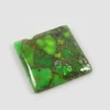 Christmas Sale ! High Quality 4.20 gms Green copper turquoise 21mm Square Cab, gemstone for jewellery IG0976