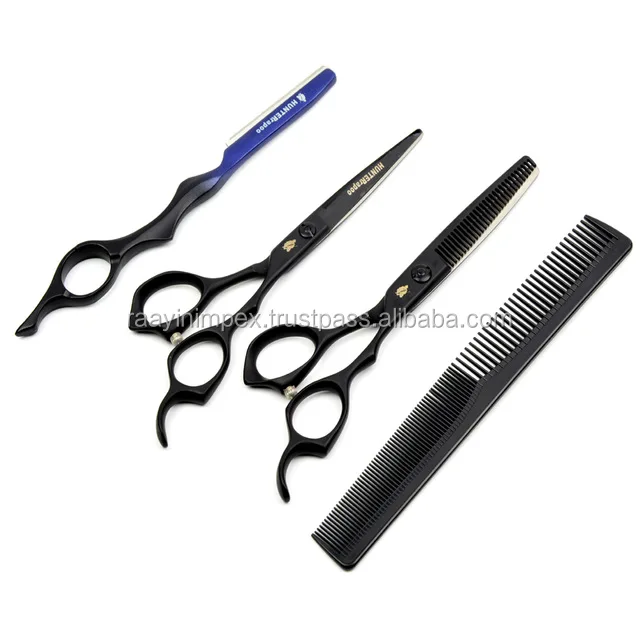 Stainless steel hair scissor set barber scissors for sale
