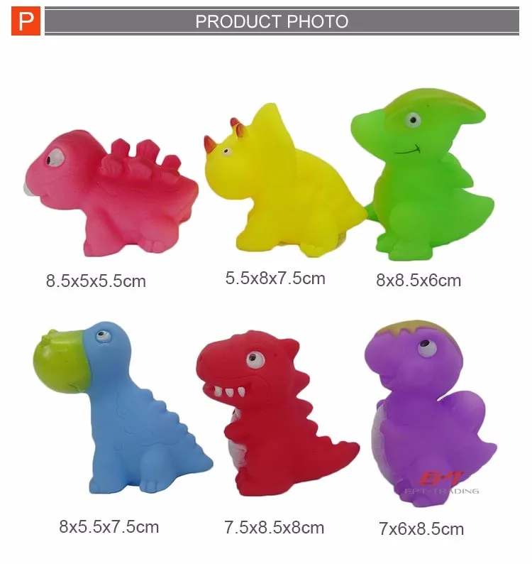 ICTI proved dinosaur design baby bath toys for sale.jpg