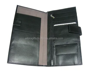 leather travel wallet 40 products found for  custom gift long