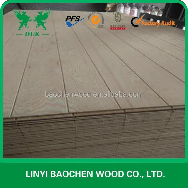 2400 X 1200 X 9mm Internal V Grooved Project Panel Buy Groove Plywood