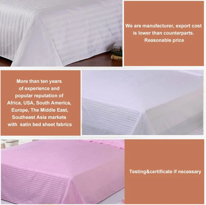 satin stripe fabric