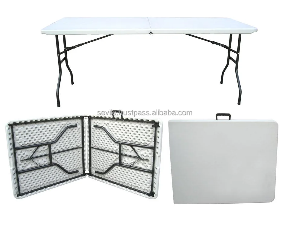10 People Round Folding Table