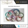New in Fashion Leather Bracelet for Women Available in Various Multiple Colours