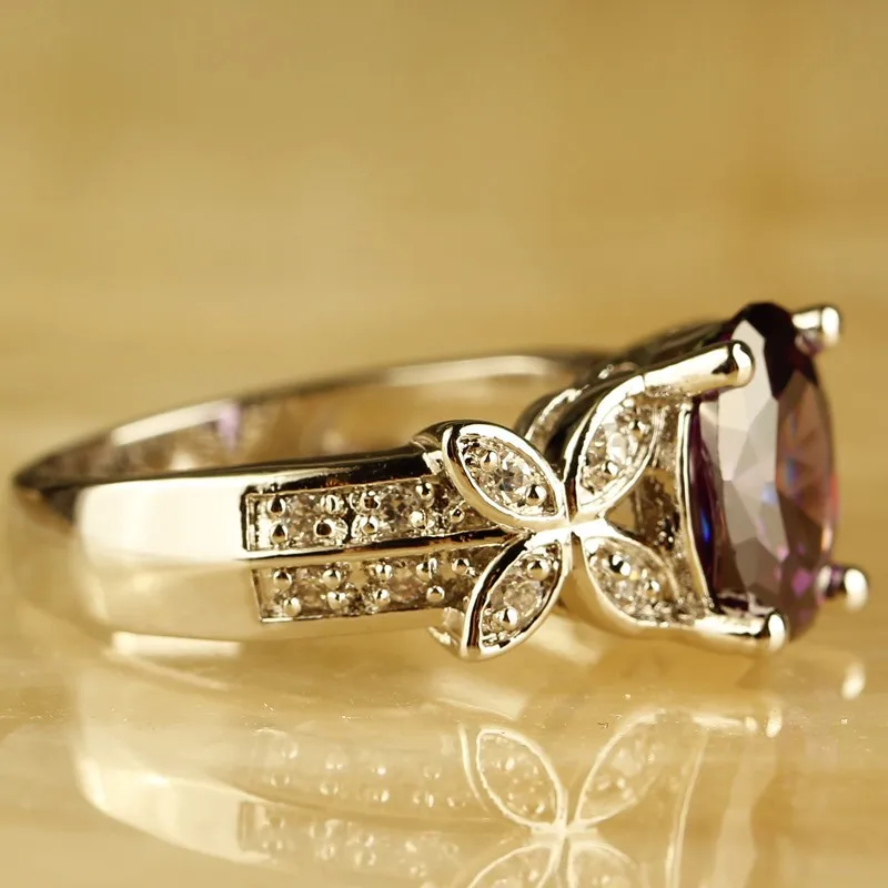 sjae061 new saudi arabia gold wedding ring price 18k white gold plated sovenir purple cz flower - Wedding Ring Price sjae061 new saudi arabia gold wedding ring price 18k white gold plated sovenir purple cz flower - Wedding Ring Price