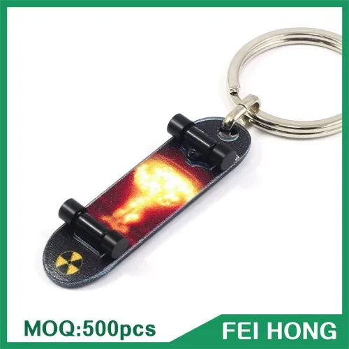 Round Custom Brand Keychain with Bottle Opener Design - Fei Hong Five  Metals Wares Co, Ltd