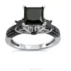 High Fashion Jewelry 3D CAD / CAM model Of Engagement Ring
