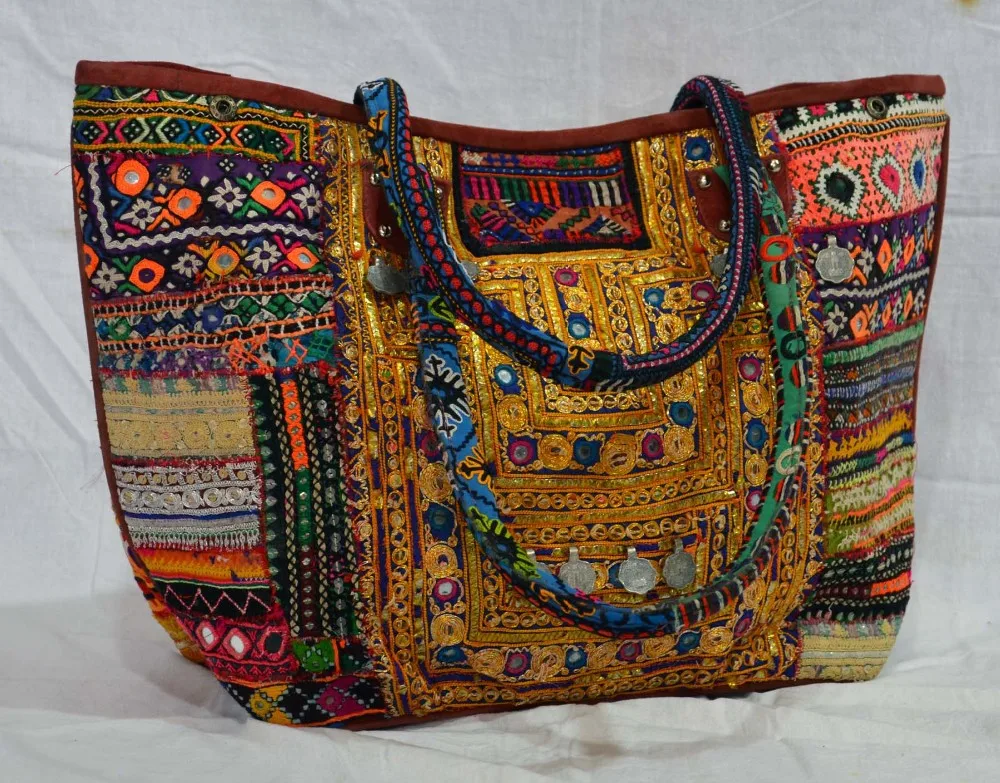 Ethnic Indian Sling Boho Tribal Tote Traditional Vintage Banjara Bag - Buy Vintage Style Tote ...