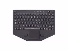 Bluetooth-Compatible Compact Rugged Keyboard with Touchpad