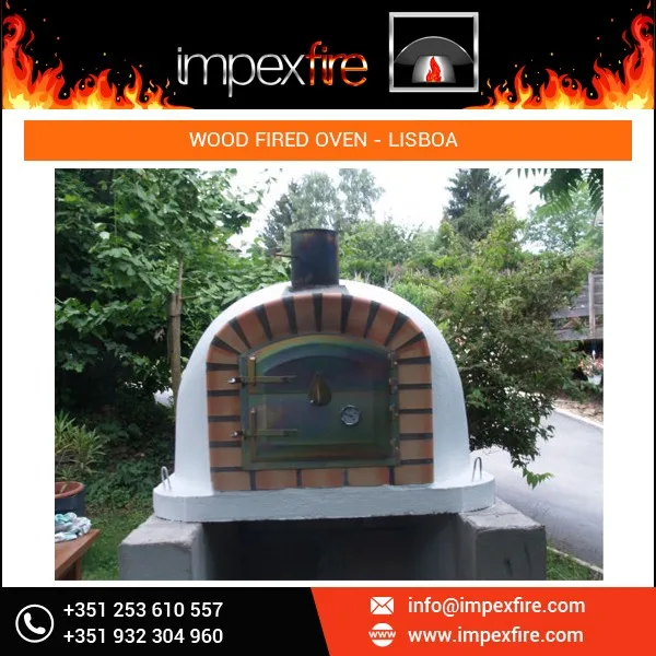 Wood Pizza Oven Requiring Low Upkeep Accessible for Sale by Distinguished Merchant of the Industry