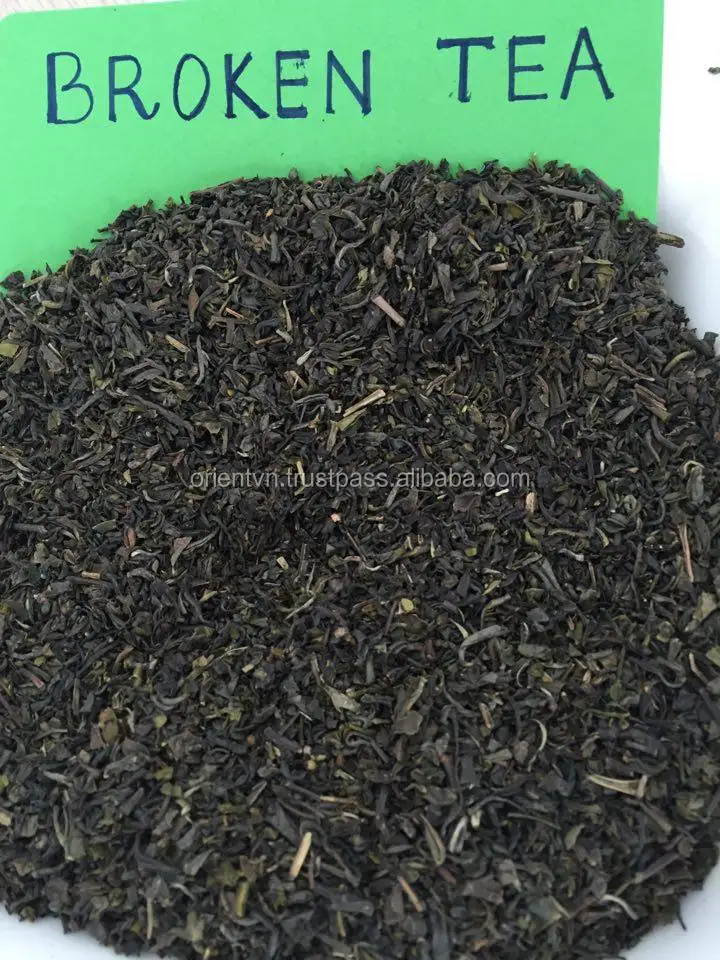 سعر تنافسي نوعية جيدة شاي أخضر مكسور من فيتنام