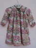 kids cotton blouse, long sleeve floral printed tops dress for baby girl Kids girls vintage dress