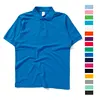 China high quality cotton blank custom short sleeve mens polo shirts