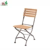 HLIC713B Low Chair With Iron Frame Teak wood Outdoor Furniture