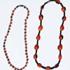 Natural Red Seed Necklaces Artisan Beaded Crafted Jewelry Art Wholesale