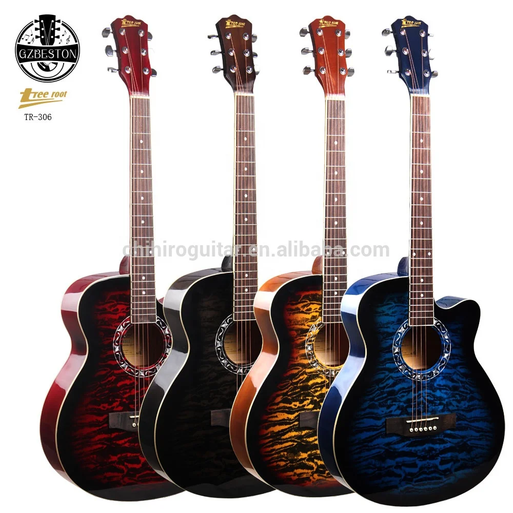 Water ripple decal acoustic guitar colorized wooden guitar factory
Water ripple decal acoustic guitar colorized wooden guitar factory