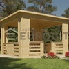 Eurodita Pavilion 3.5x3.5m, log cabin, log cabin kits