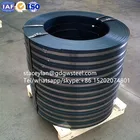 Blue surface CK67 CS75 65Mn flat spring steel strip with round egde