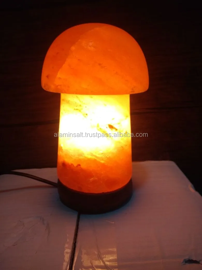 himalayan mushroom salt lamp