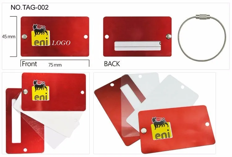 Personalized Cool Blank Anodized Aluminum Luggage Tags Buy Blank Luggage Tag,Cool Luggage Tags