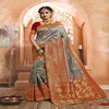 Letest indian pure Banarasi Saree / wholesale Indian silk Saree for women / Party wear designer fancy Saree