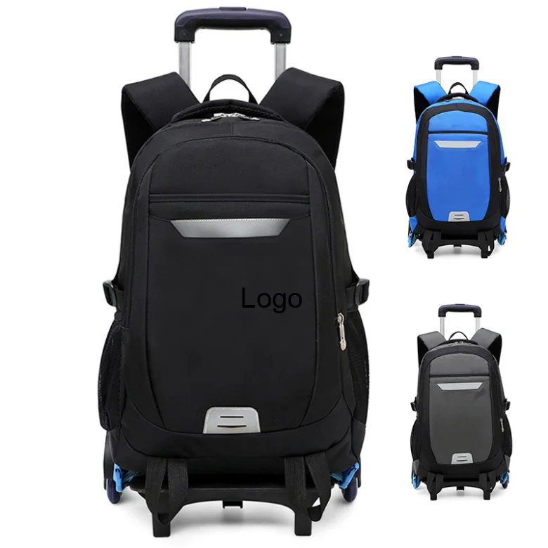 New design pull rod schoolbag six rounds of climbing stairs trolley children school bags
New design pull rod schoolbag six rounds of climbing stairs trolley children school bags