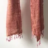 Thailand's Handwoven Fashionable Eco Cotton Shawls