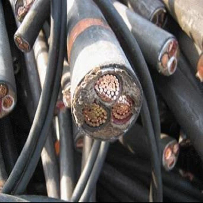 Реальный завод изолированный медный кабель металлолом провода для продажи