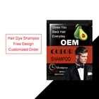 Fast hair dye black hair shampoo white hair turn black OEM