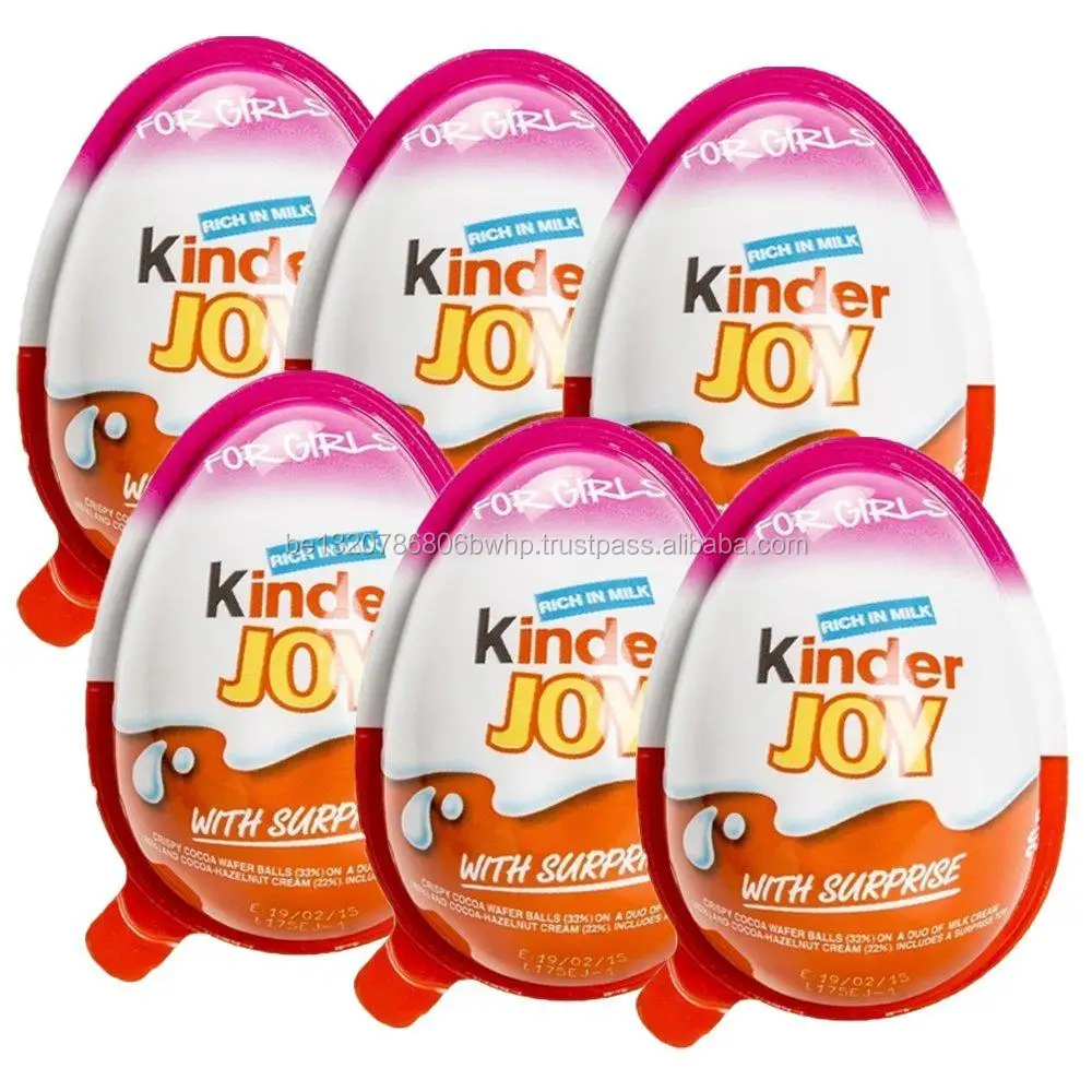 kinder joy surprise chocolate egg with toy