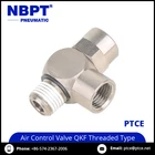 1 Touch Pneumatic Fitting Air Flow Control Check Valve Threaded Type QKF