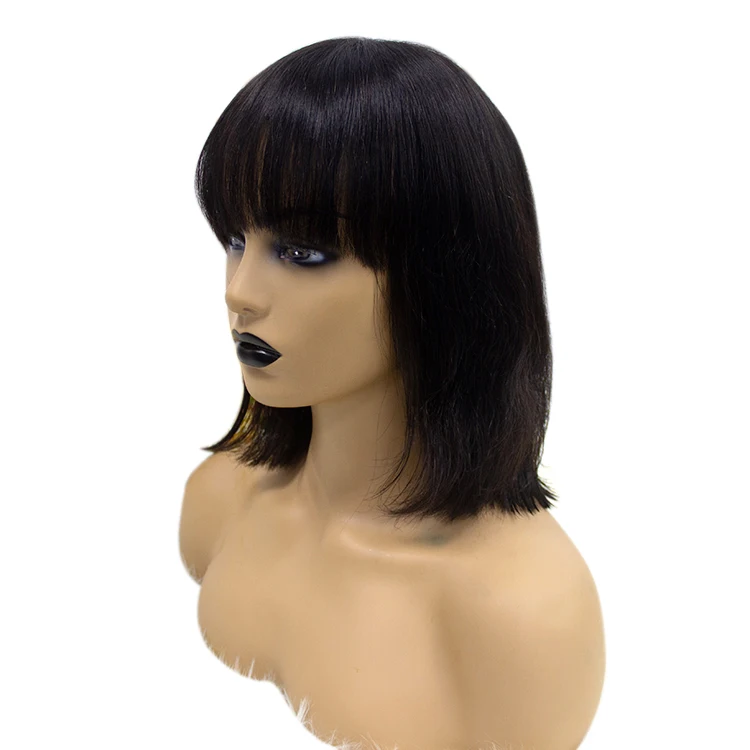 Free shipping fast delivery cuticle aligned Short 8inch-14inch front bob lace wigs with Bang
Free shipping fast delivery cuticle aligned Short 8inch-14inch front bob lace wigs with Bang