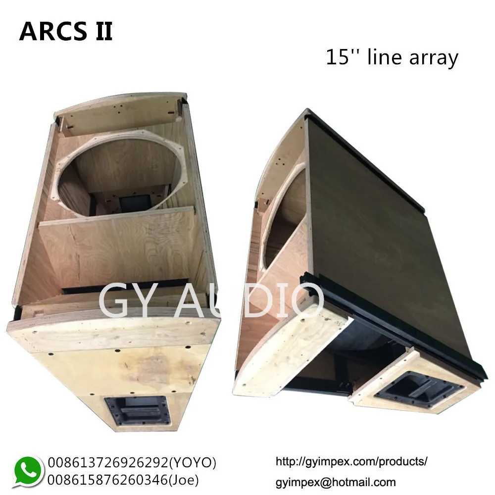 15 Inch Empty Box Line Array Speakers Arcs Ii Cabinet Buy Arcs