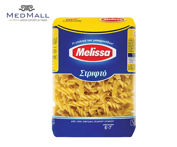 melissa fusilli short pasta - excellent quality grain macaroni
