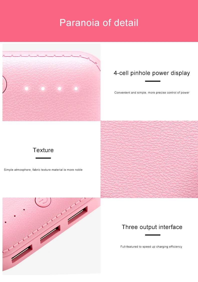 KD-262 10000mAh Mini USB Mobile Phone Power Banks - ANKUX.COM