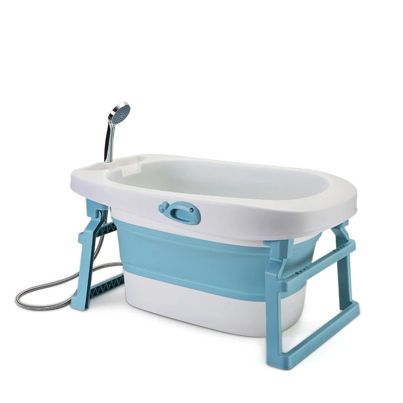 Wholesale collapsible baby bath tub spa, Blue/purple 
Wholesale collapsible baby bath tub spa, Blue/purple