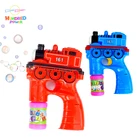 Wholesale outdoor train shape bubble games gun toys for kids