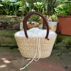 Unique convenient natural seagrass shopping bag made in Vietnam