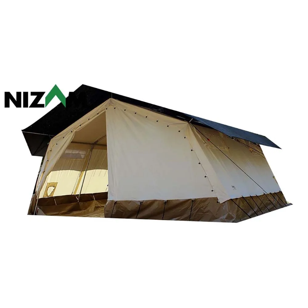 33.60 m2 aluminum pole luxury large camping tent for sale