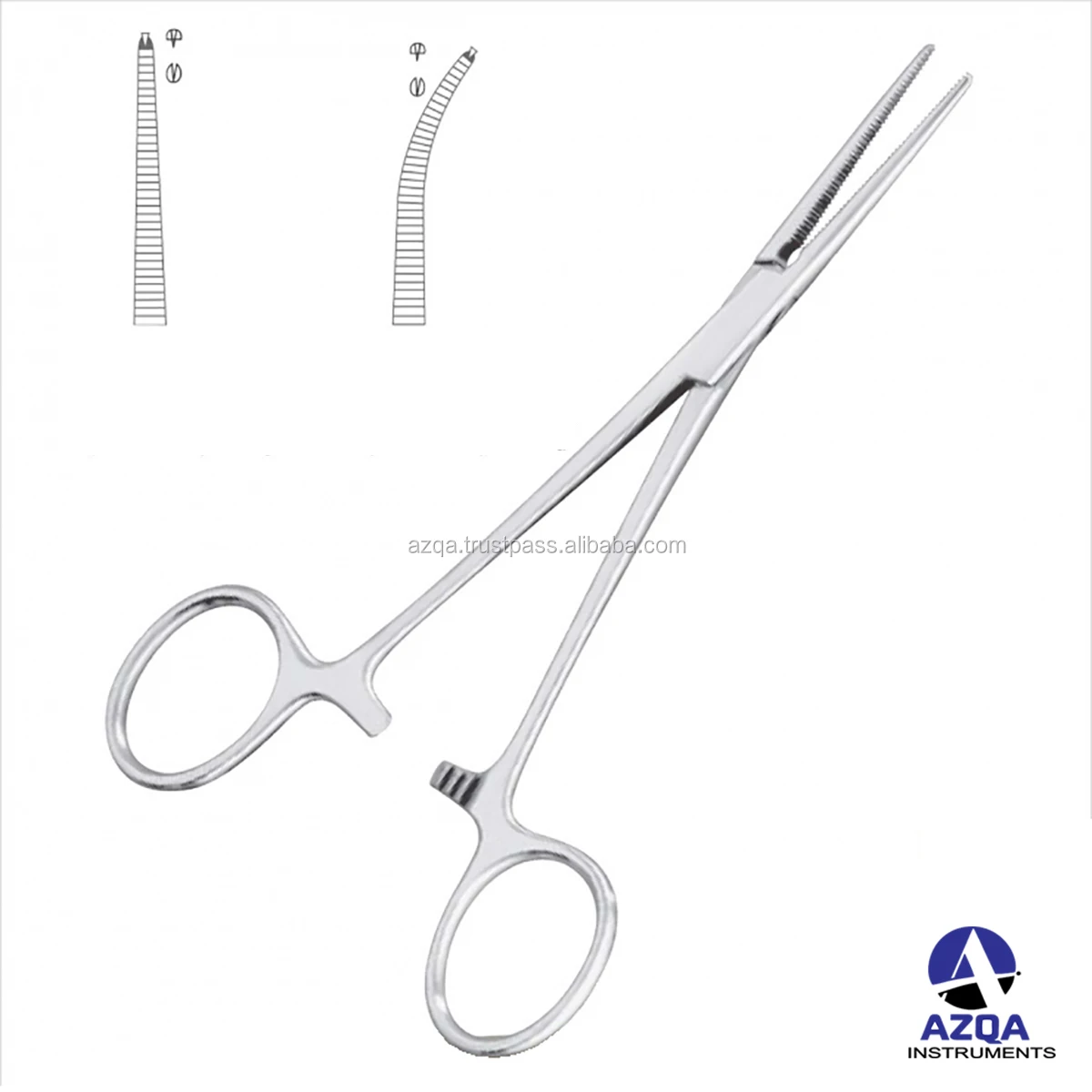 crile haemostatic forceps kocher straight/curved surgical