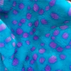 Wholesale Faux Fake Fur Fuzzy Fluffy Monster Blue Purple Spotty Animal Fur Halloween Craft Fabric