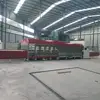 Glass tempering furnace machine for tempered glass processing