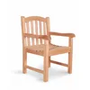 Classic Garden Chair Teak Wood For Outdoor Swimming Pool