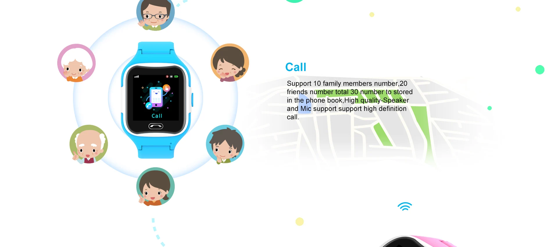 Best tracker watch for kids in 2018 with voice chat GPS location and security fence - ANKUX.COM
