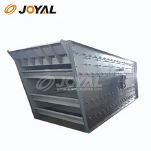 joyal sand screening equipment Linear Vibrating Screen for silica sand separating