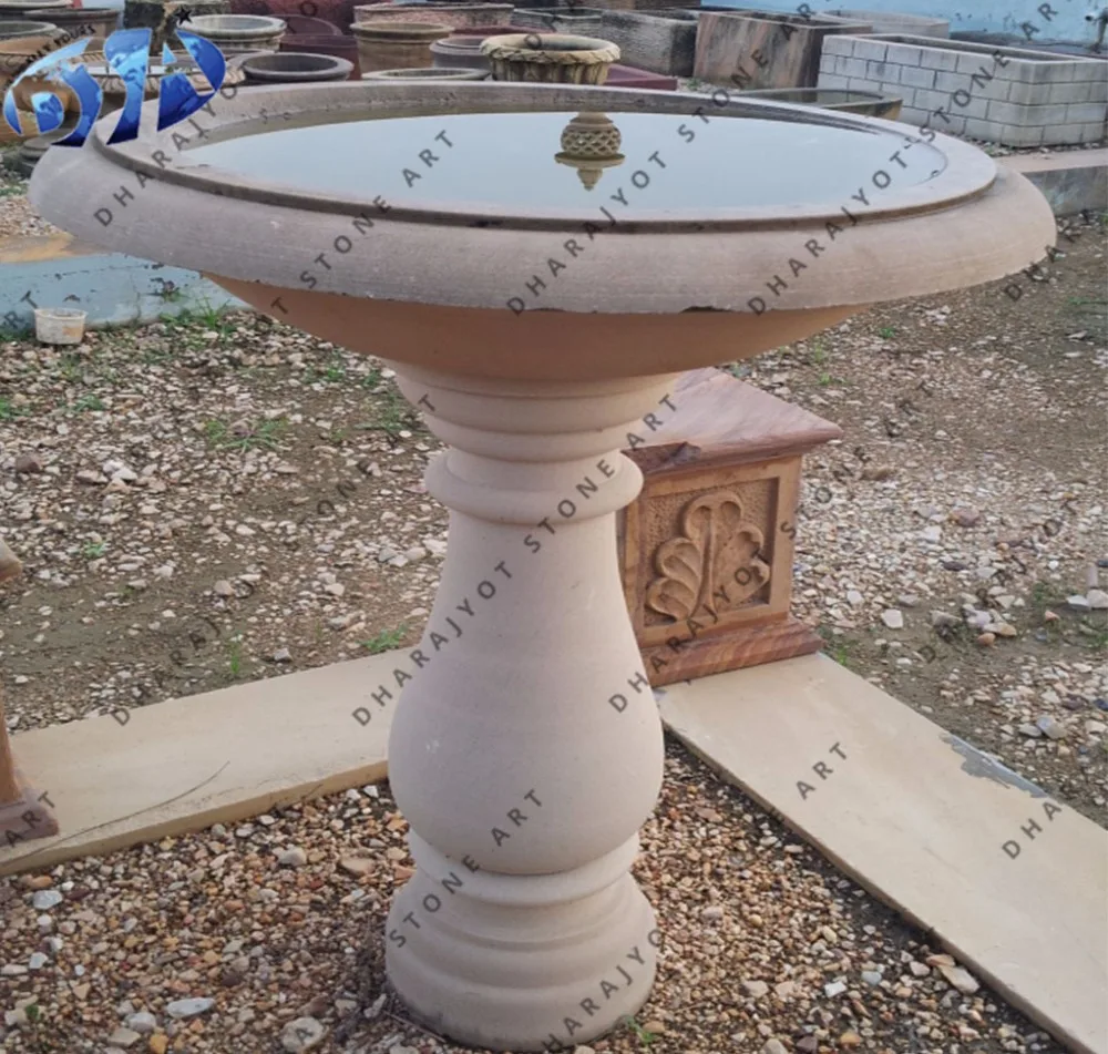 Bird Water Feeder Marble Ornament Exterior Decor Bird Bath Buy