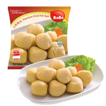 singapore food suppliers premium fried fish ball