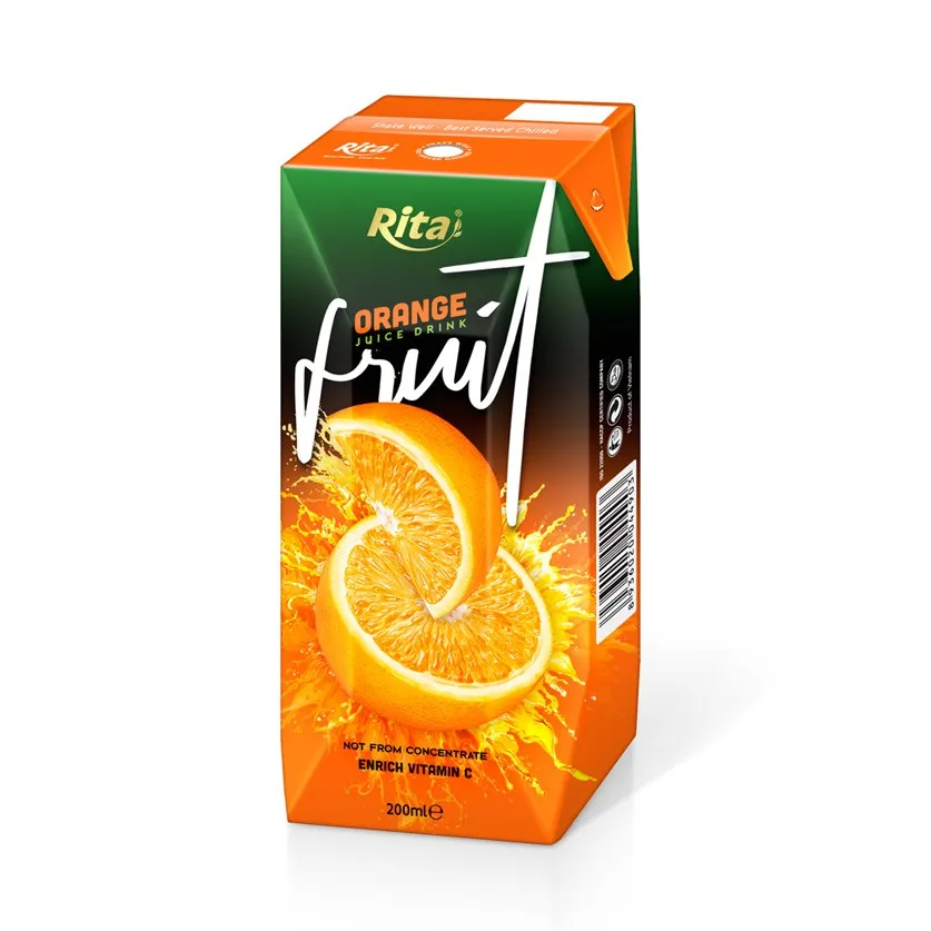 natural fruit juice brands orange juice drink in